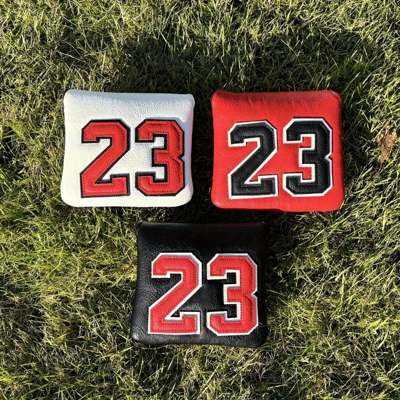 Golf Tees - Ziege Nr. 23-Muster PU-Putterabdeckung mit Magnetverschluss,