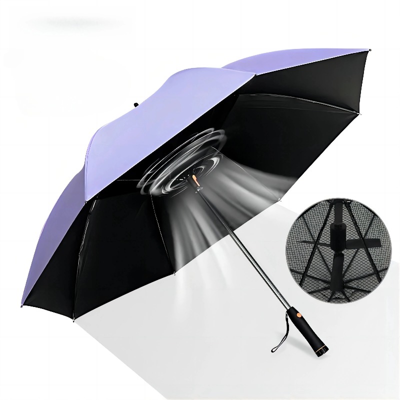 Golf Umbrella Large - Verstärkter Regenschirm mit langem Griff, elektrischem