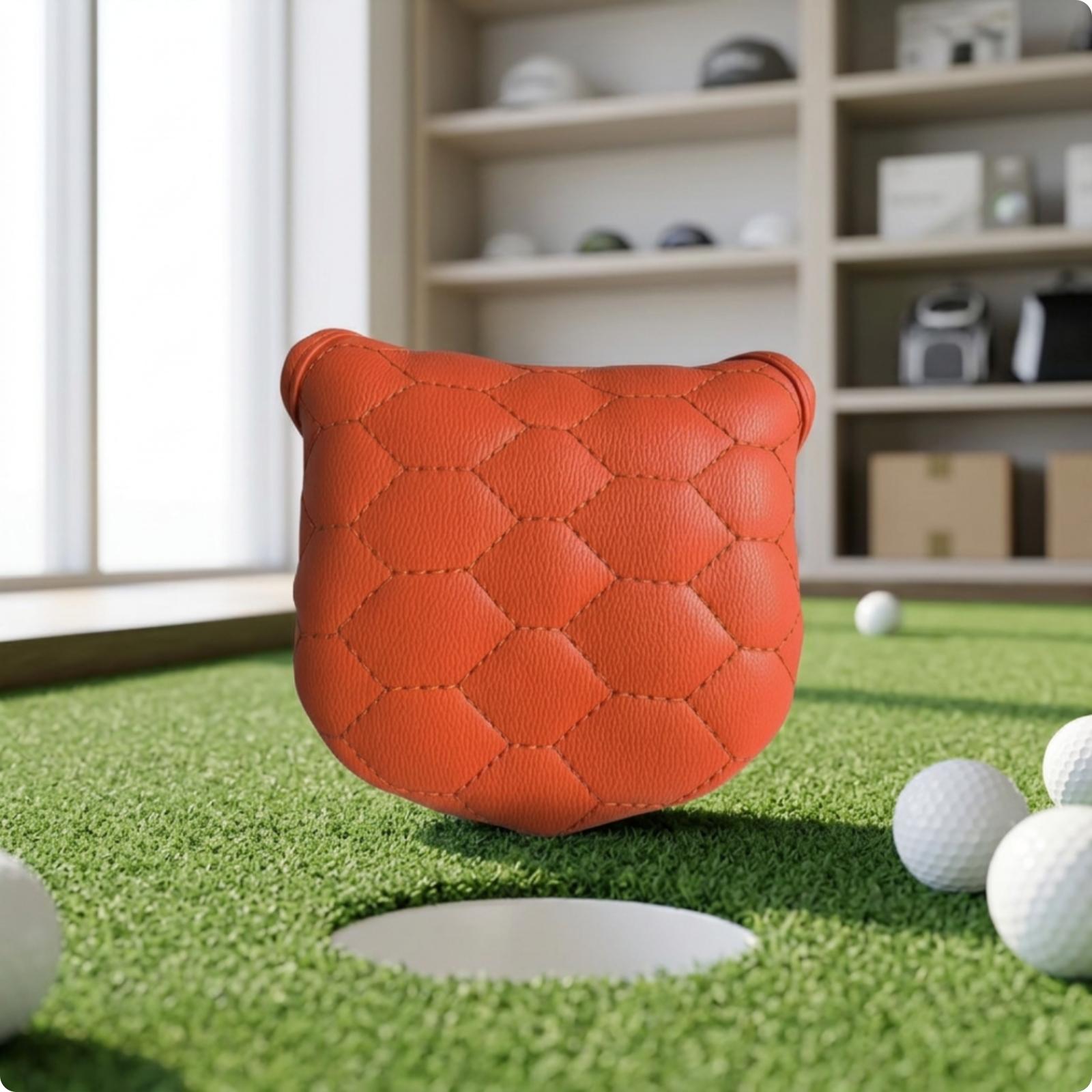 Orangefarbene, gefütterte Golf – Golf Putter Bewertung und Preis