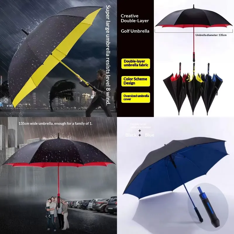 Großer Windfester Golfschirm S – Golf Umbrella Large Bewertung und Preis